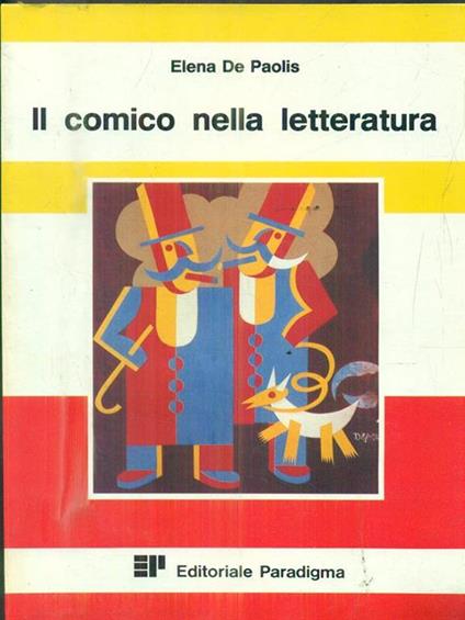 Il comico nella letteratura - Elena De Paolis - copertina