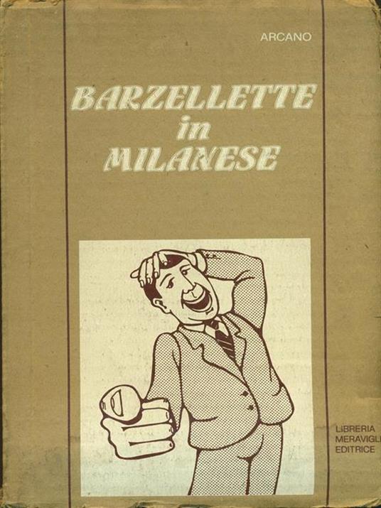 Barzellette in milanese - Tristam Arcano - copertina