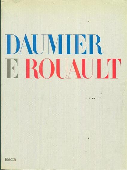 Daumier e Rouault - copertina