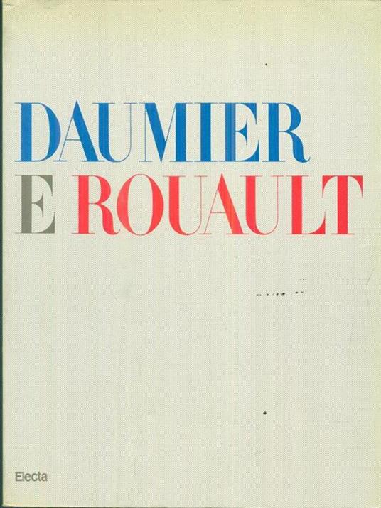 Daumier e Rouault - copertina