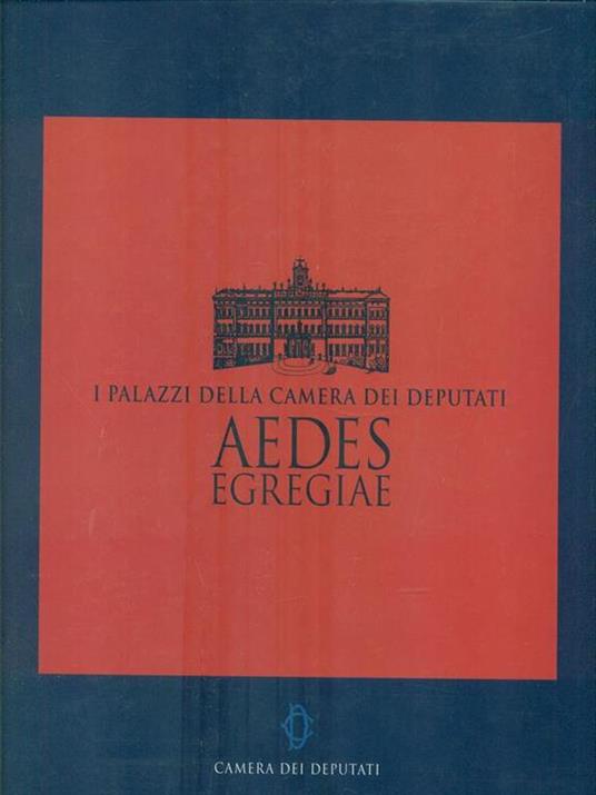 Aedes Egregiae - Claudio Strinati - copertina