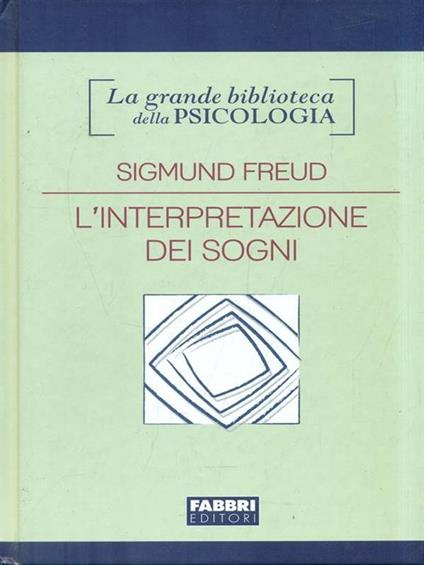L' interpretazione dei sogni - Sigmund Freud - copertina