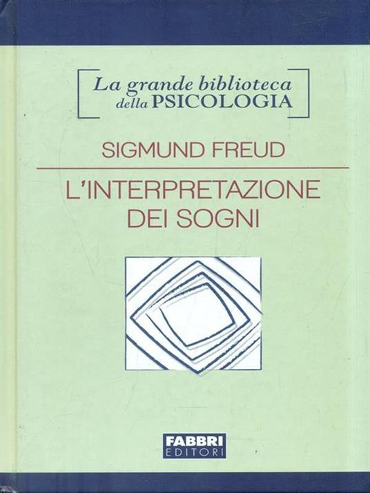 L' interpretazione dei sogni - Sigmund Freud - copertina