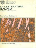 La Letteratura Italiana 1. Medioevo e Umanesimo