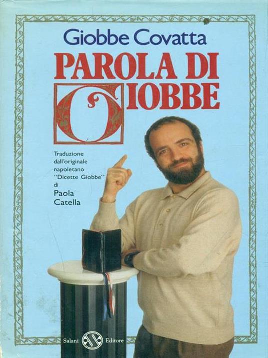 Parola di Giobbe - Giobbe Covatta - copertina