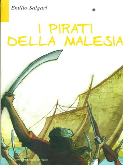 I pirati della malesia - Emilio Salgari - copertina