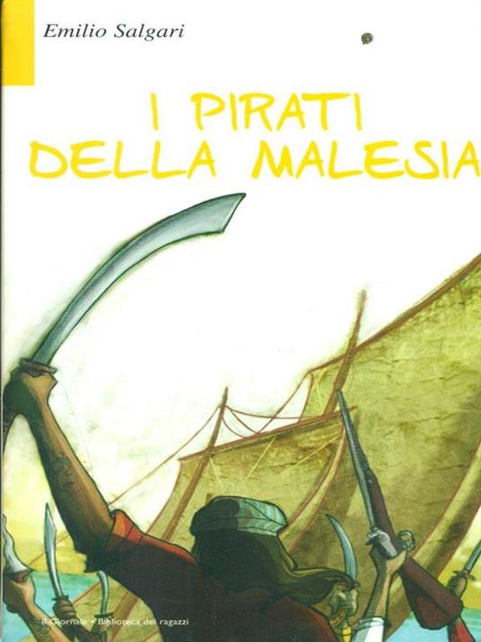 I pirati della malesia - Emilio Salgari - copertina