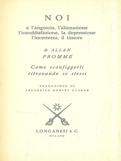 Noi - Allan Fromme - copertina