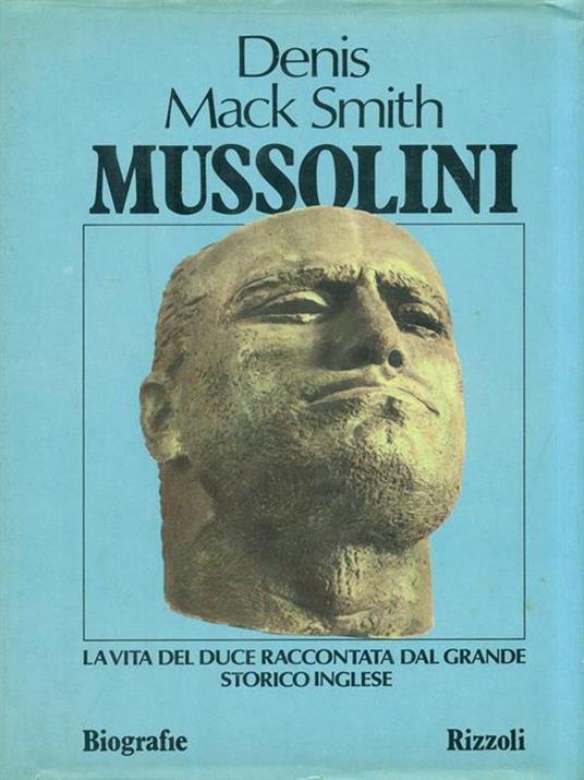 Mussolini - Denis Mack Smith - copertina