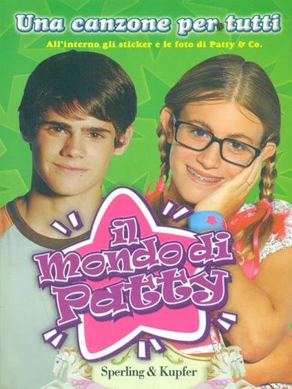 Il mondo di Patty Una canzone per tutti - copertina
