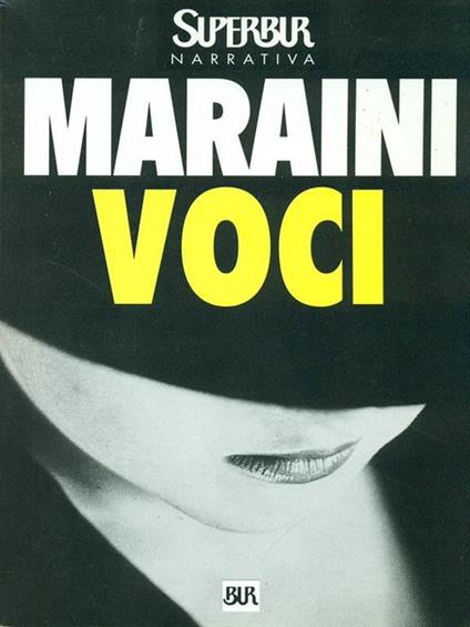 Voci - Dacia Maraini - copertina