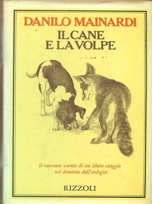 Il cane e la volpe - Danilo Mainardi - copertina