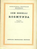 Rosmunda. Tragedia in quattro atti