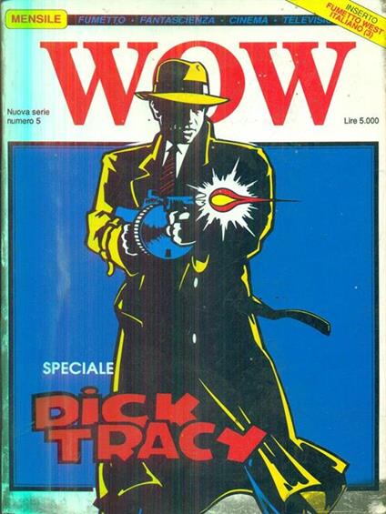 wow n. 5 - ottobre 1990 - copertina