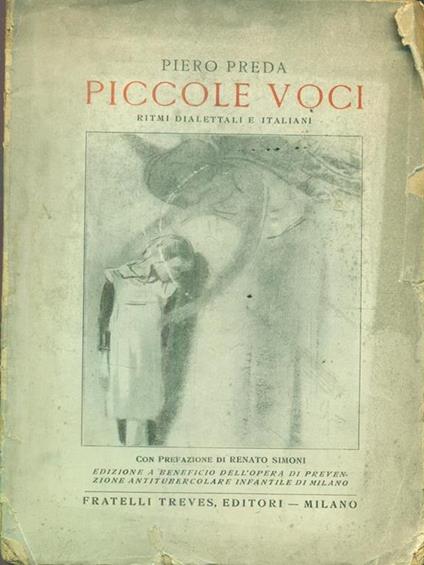Piccole voci - Piero Preda - copertina