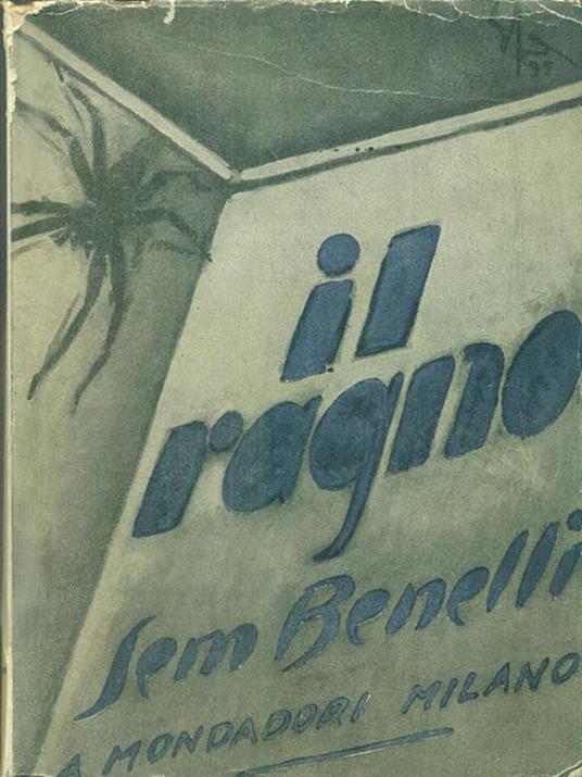 Il ragno - Sem Benelli - copertina
