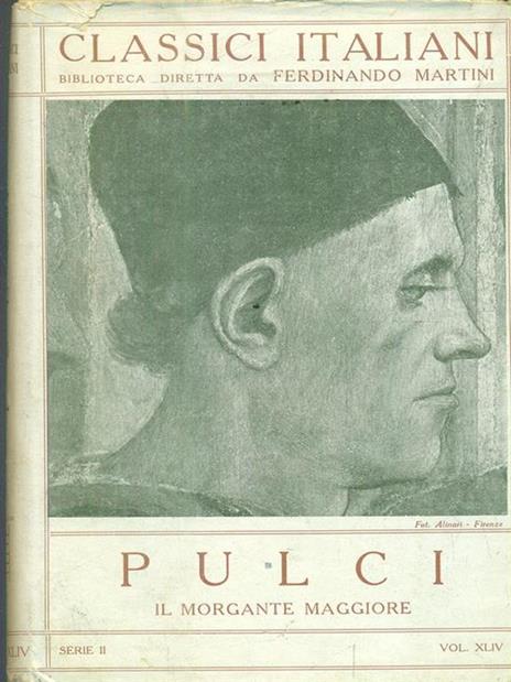 Il morgante maggiore. Vol II - Luigi Pulci - copertina
