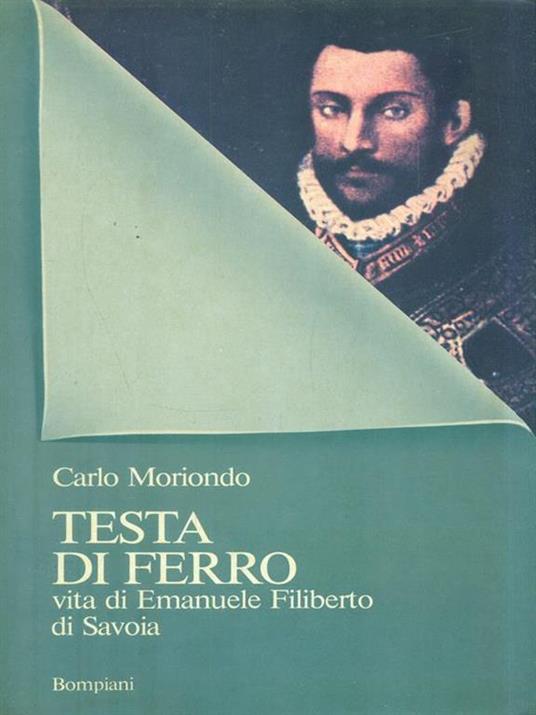 Testa di ferro - Carlo Moriondo - copertina