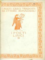 I  poeti lirici III
