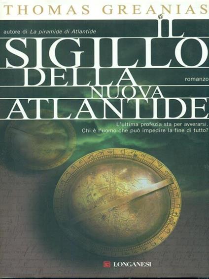 Il sigillo della nuova Atlantide - Thomas Greanias - copertina