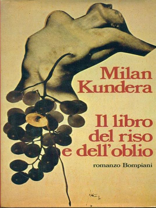 Il libro del riso e dell'oblio - Milan Kundera - copertina
