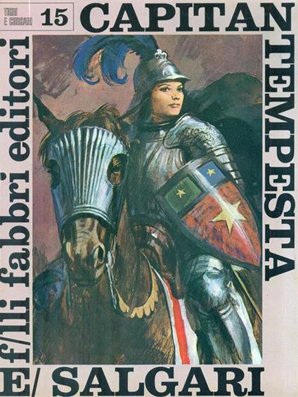 Capitan Tempesta - Emilio Salgari - copertina