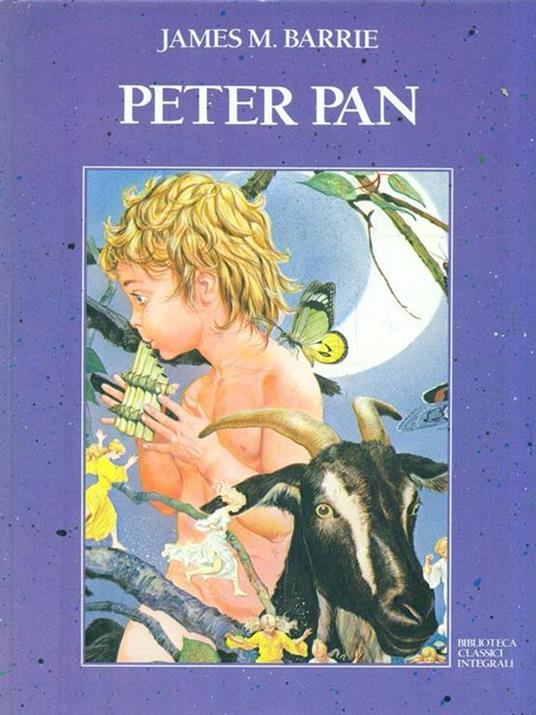 Peter Pan - James M. Barrie - copertina