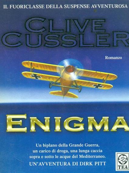 Enigma - Clive Cussler - copertina