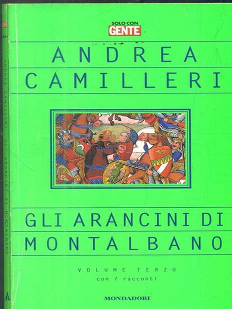 Gli  arancini di Montalbano. Vol 3 - Andrea Camilleri - 2