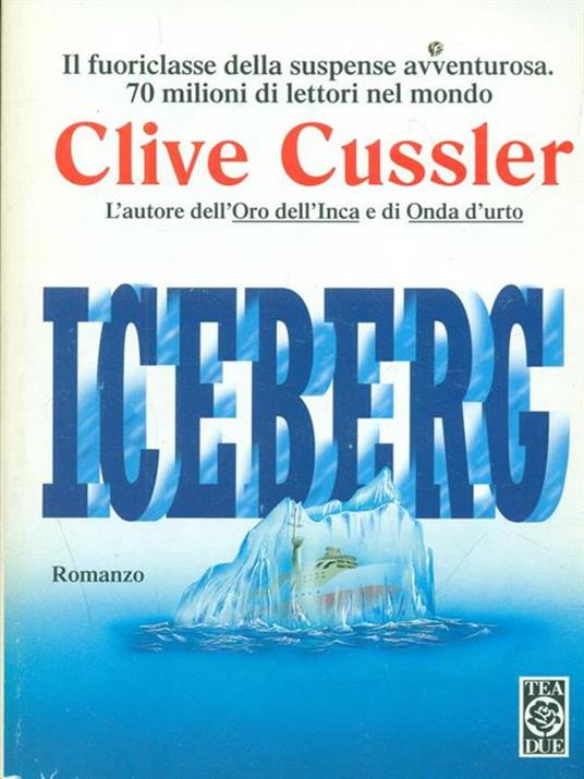 Iceberg - Clive Cussler - copertina