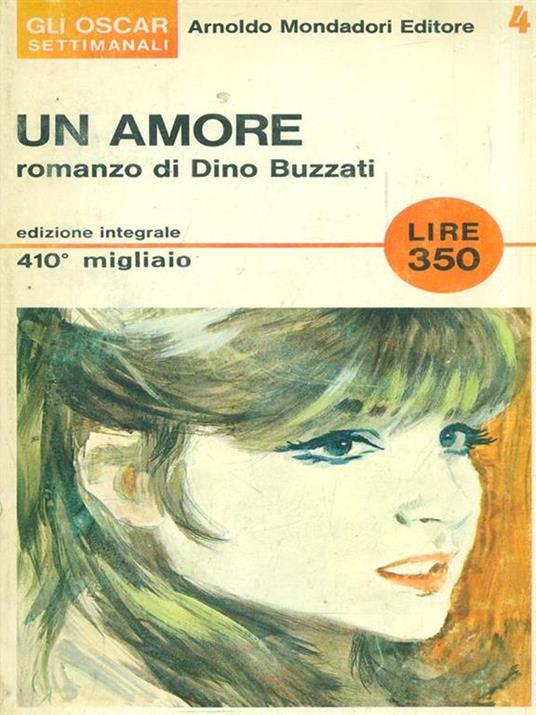 Un amore - Dino Buzzati - copertina