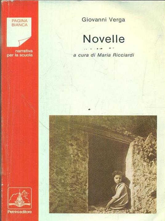 Novelle - Giovanni Verga - copertina