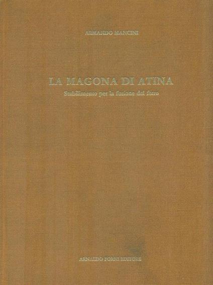 La Magona di Atina - Armando Mancini - copertina
