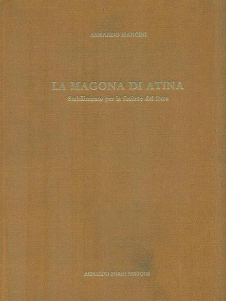 La Magona di Atina - Armando Mancini - copertina