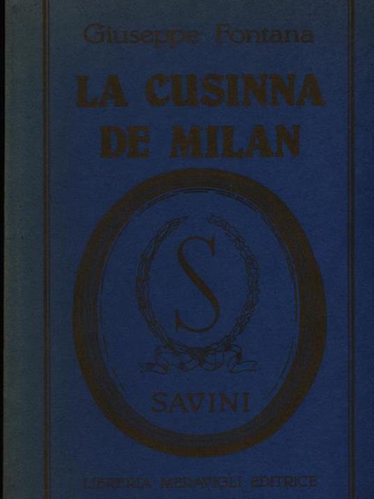 La cicinna de Milan - Giuseppe Fontana - copertina