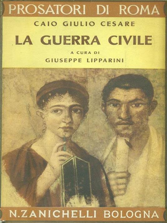 La guerra civile - G. Giulio Cesare - copertina