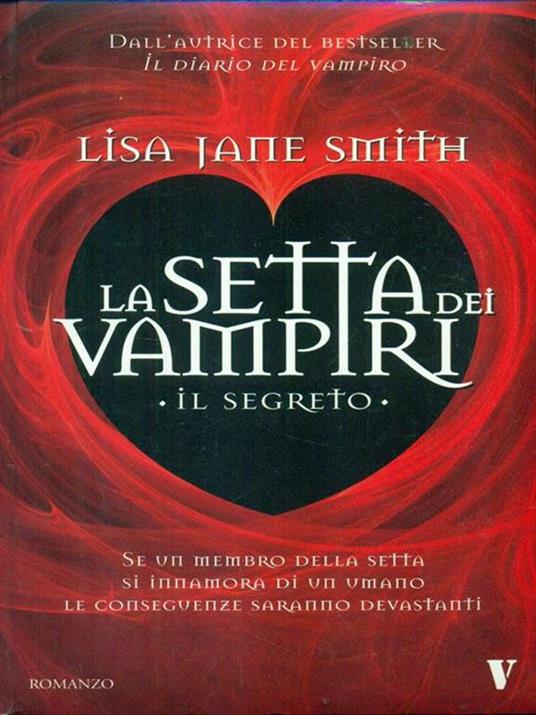 La setta dei vampiri Il segreto - Lisa Jane Smith - copertina