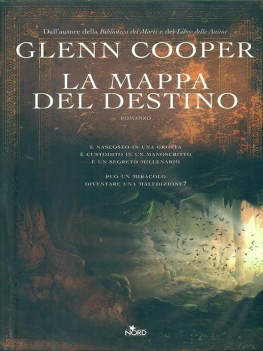 La mappa del destino - Glenn Cooper - copertina