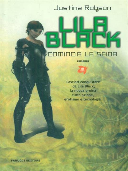 Lila Black - Justina Robson - copertina