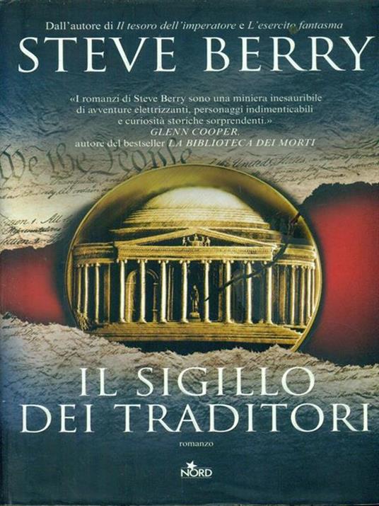 Il sigillo dei traditori - Steve Berry - copertina