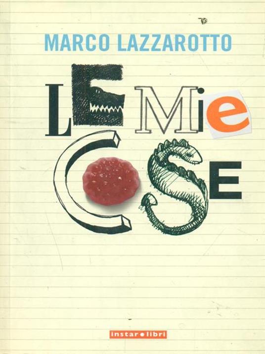 Le mie cose - Marco Lazzarotto - copertina