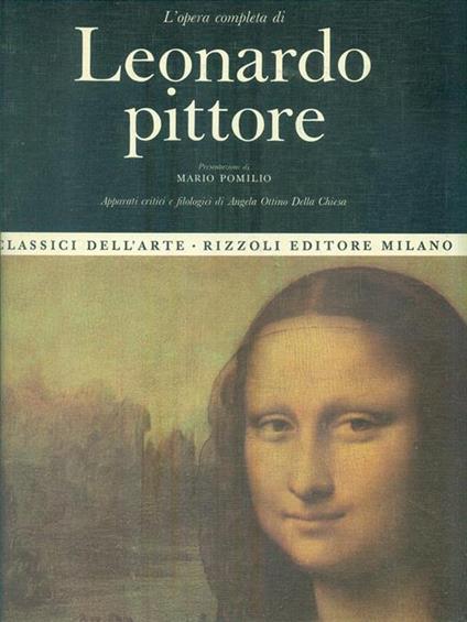 L' opera completa di Leonardo pittore - copertina
