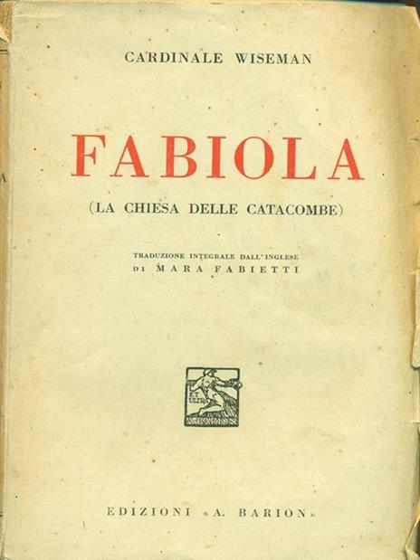 Fabiola (La chiesa delle catacombe) - 3