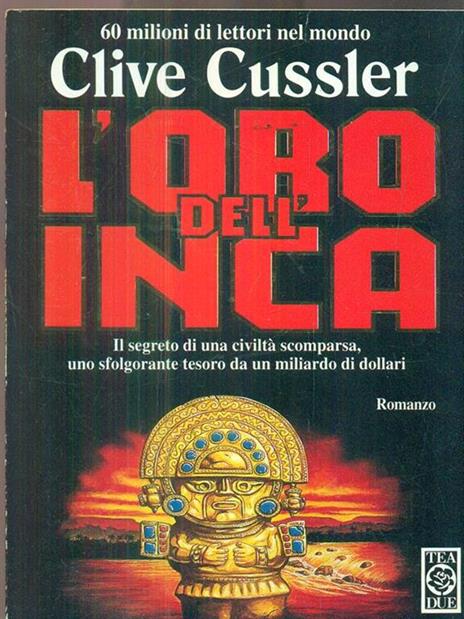 L' oro dell'Inca - Clive Cussler - copertina