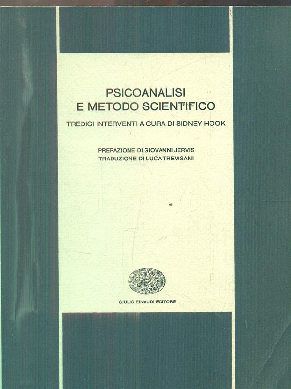 Psicoanalisi e metodo scientifico