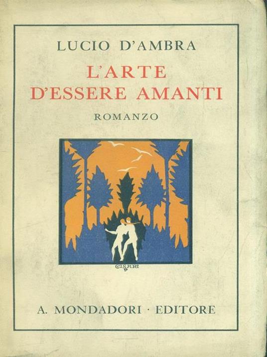 L' arte d'essere amanti - Lucio D'Ambra - copertina