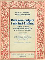 Come devo svolgere i miei temi d'italiano