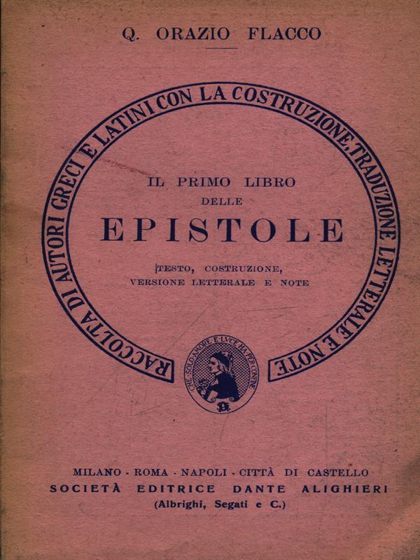 Il primo libro delle epistole