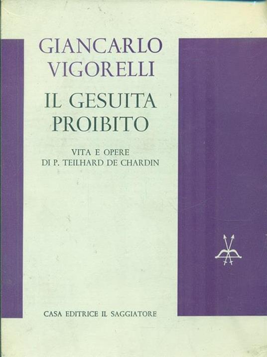 Il gesuita proibito - Giancarlo Vigorelli - copertina