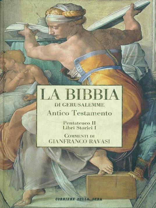 La Bibbia di Gerusalemme Antico Testamento II Pentateuco II Libri Storici I - copertina